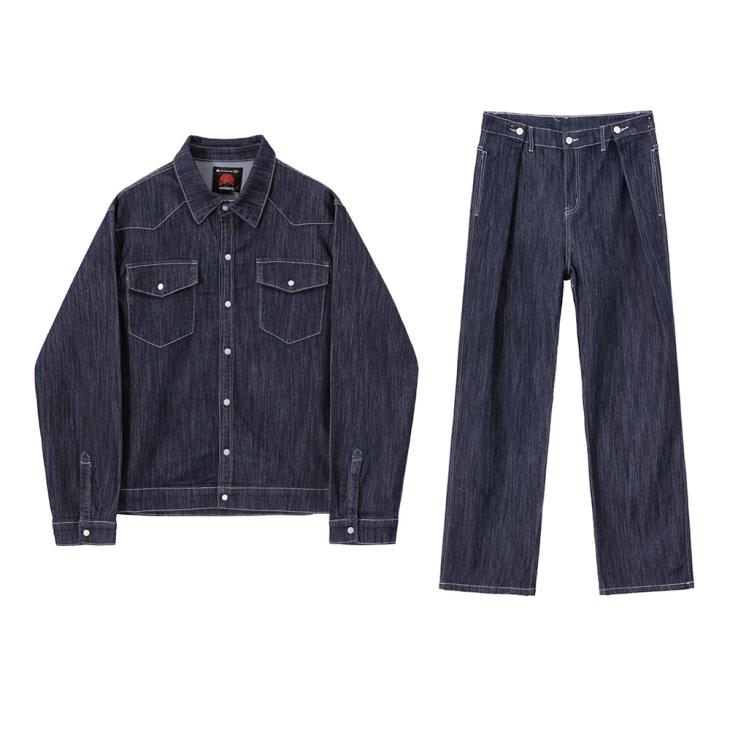 Blouson En Denim Bouclé  | Vestes, Manteaux & Blousons Homme Homme BLEU INDIGO