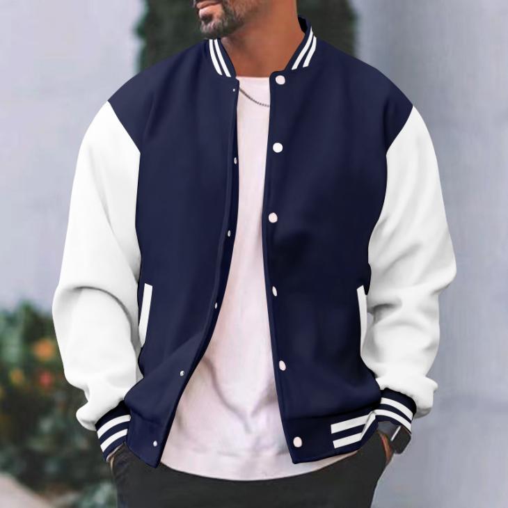 Blouson Varsity  1952 En Denim  | Denim Homme Denim blanc