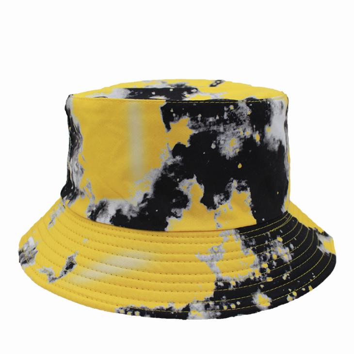 Bob  En Soie Imprimé Citron  | Bonnets & Casquettes Homme Accessoires Bleu Ciel