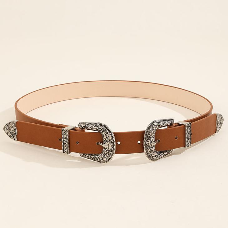 Ceinture Cowboy En Cuir Avec Strass  | Ceintures Femme|Homme Accessoires Ceintures