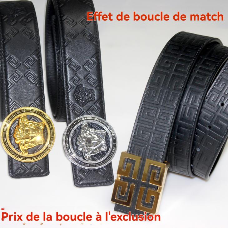 Ceinture Réversible À Boucle 4G En Toile Enduite  | Ceintures Femme Accessoires Ceintures