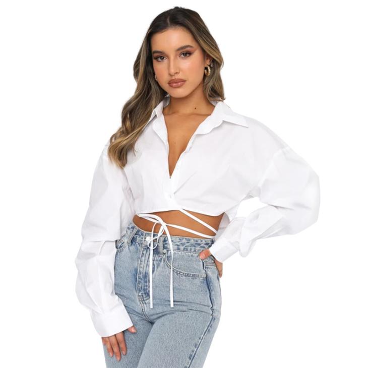 Chemise Courte  | Tops & Chemises Femme Femme blanc