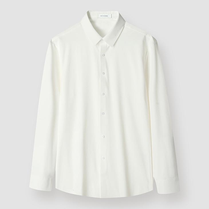 Chemise En Coton Et Lin  | Chemises Homme Chemises blanc