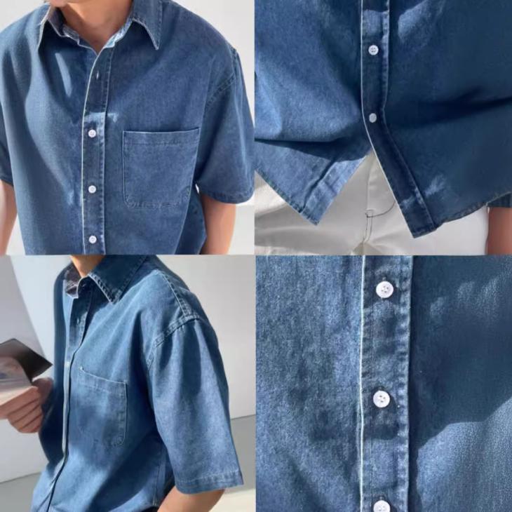 Chemise En Denim  | Chemises Homme Chemises BLEU INDIGO