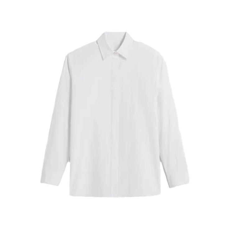 Chemise En Popeline Brodée 4G  | Chemises Homme Chemises blanc