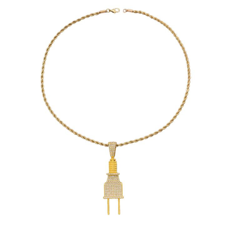 Collier Lock Mini En Métal  | Bijoux Femme Accessoires Bijoux