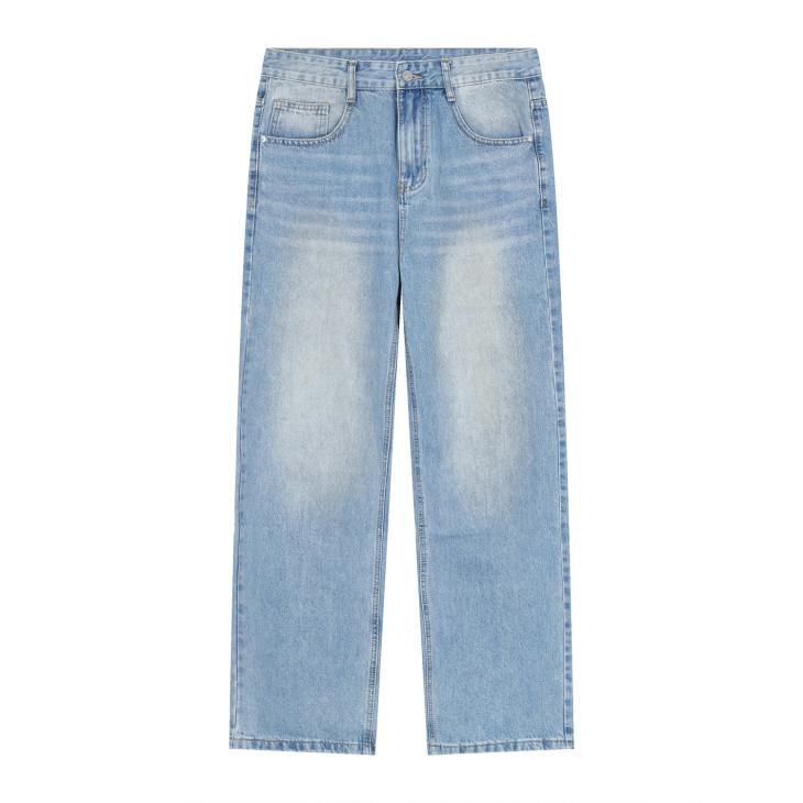 Jean Droit Taille Basse  | Pantalons & Jeans Femme Femme Bleu jean