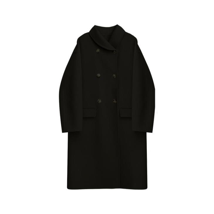 Manteau Écharpe Oversized En Laine  | Vestes, Manteaux & Blousons Femme Femme Femme