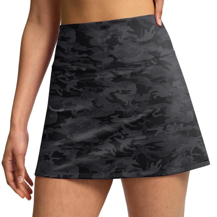 Mini Jupe Asymétrique En Jacquard Chat  | Jupes & Shorts Femme Femme Anthracite