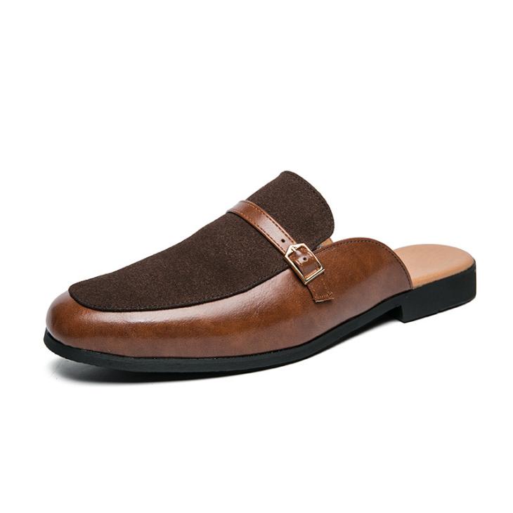 Mules Plates En Cuir Et Suède  | Sandales & Mules Homme Homme Homme