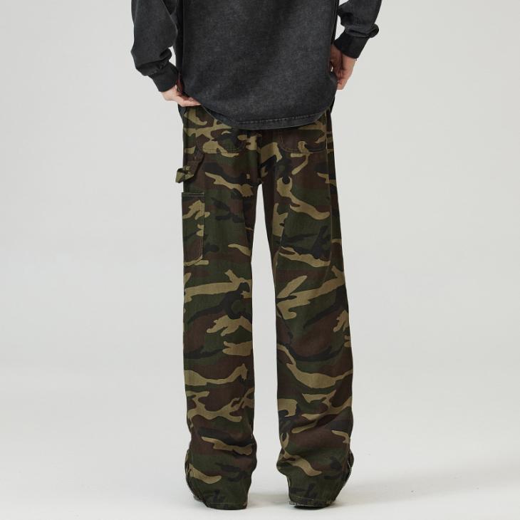 Pantalon Cargo Camouflage  | Pantalons & Jeans Homme Homme Camouflage kaki