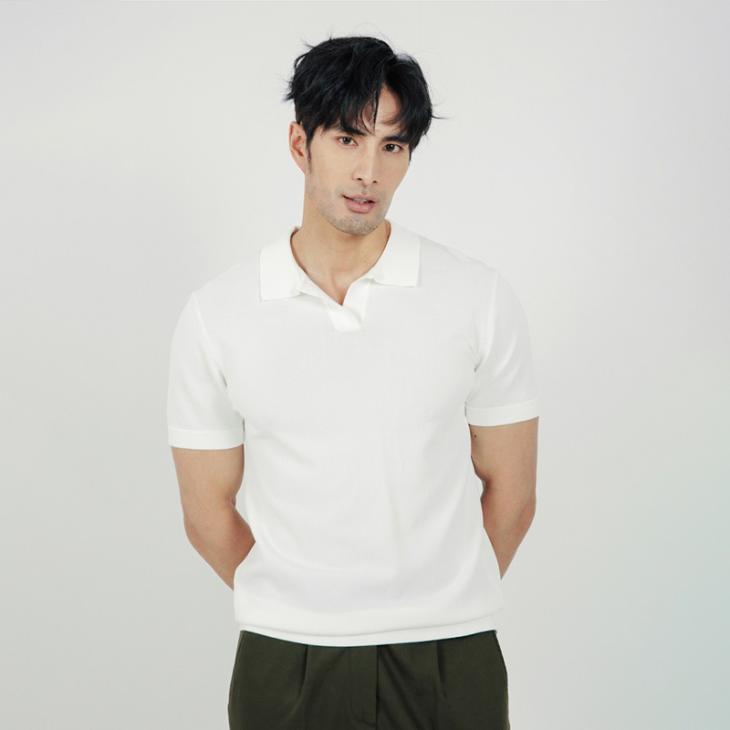 Polo En Coton  | T-Shirts & Polos Homme Homme blanc