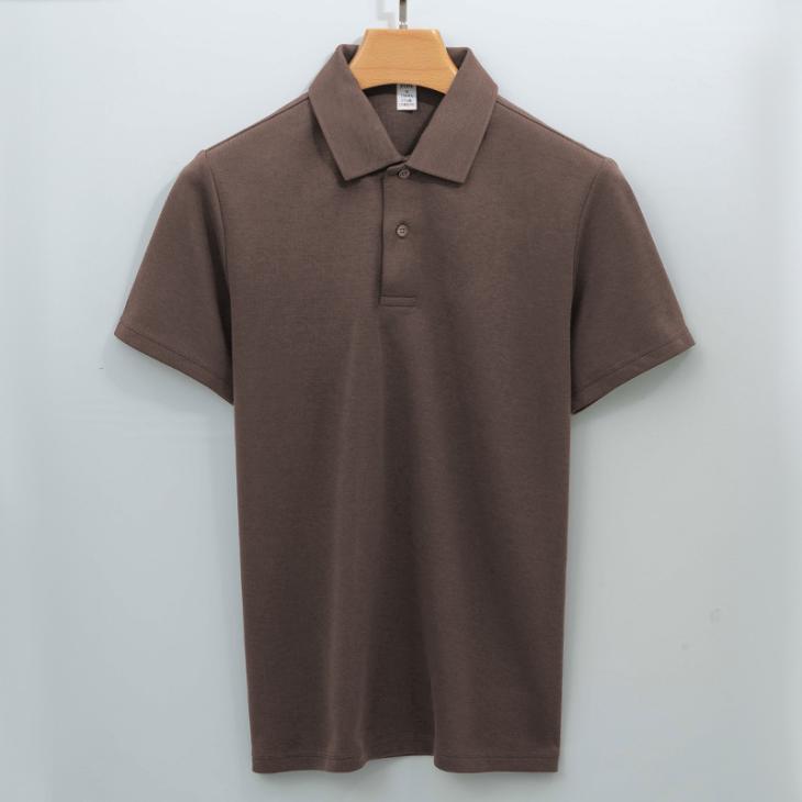 Polo En Lin  | T-Shirts & Polos Homme Homme Chocolat