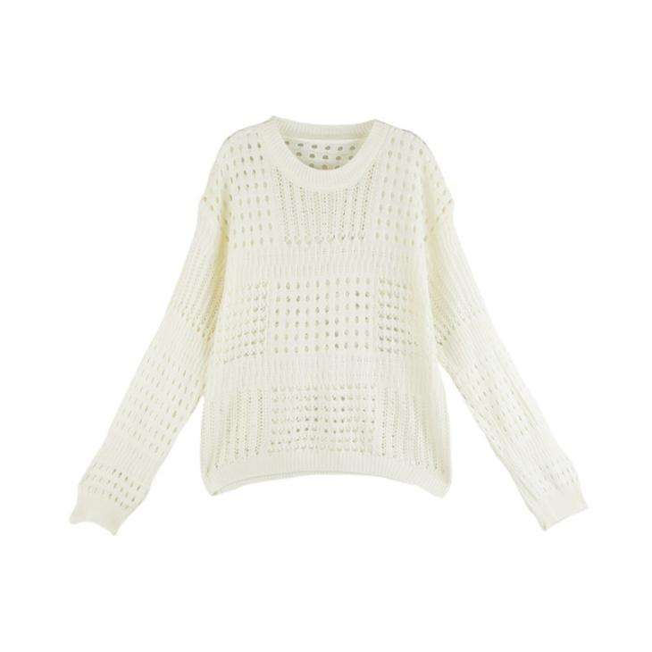 Pull 4G En Laine Et Cachemire  | Cardigans, Pulls & Gilets Femme Cardigans, Pulls & Gilets blanc