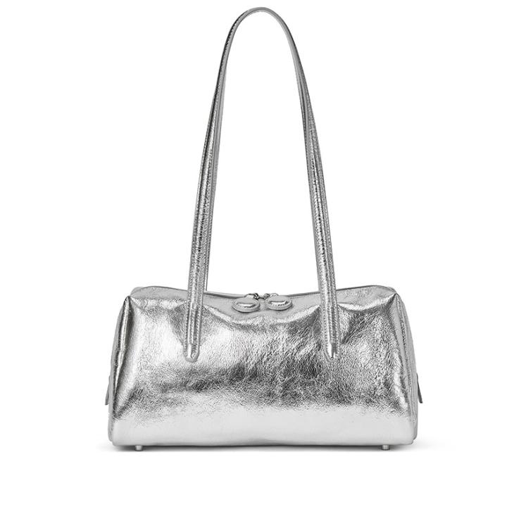 Sac Antigona Toy En Cuir Laminé  | Sacs Femme Accessoires DORE POUSSIEREUX