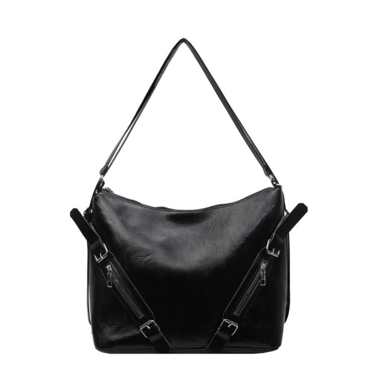 Sac Voyou Medium En Cuir Vernis Craquelé  | Sacs Femme Accessoires Femme