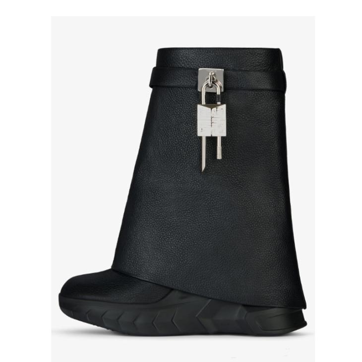 Sandales Shark Lock En Cuir  | Shark Lock Femme Femme Femme