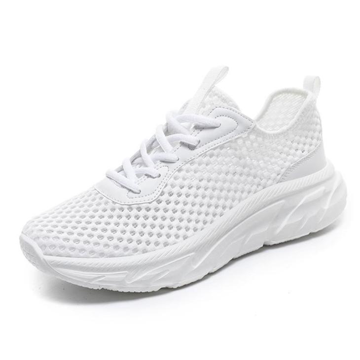 Sneakers Compensées Marshmallow En Gomme Et Maille  | Sneakers Femme Femme blanc