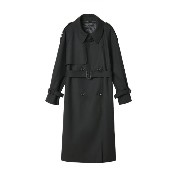 Trench-Coat Oversize En Laine  | Vestes, Manteaux & Blousons Femme Femme Femme