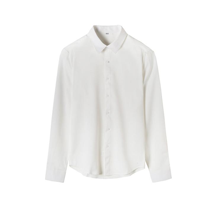 Chemise À Manches Longues  | Chemises Homme Chemises blanc