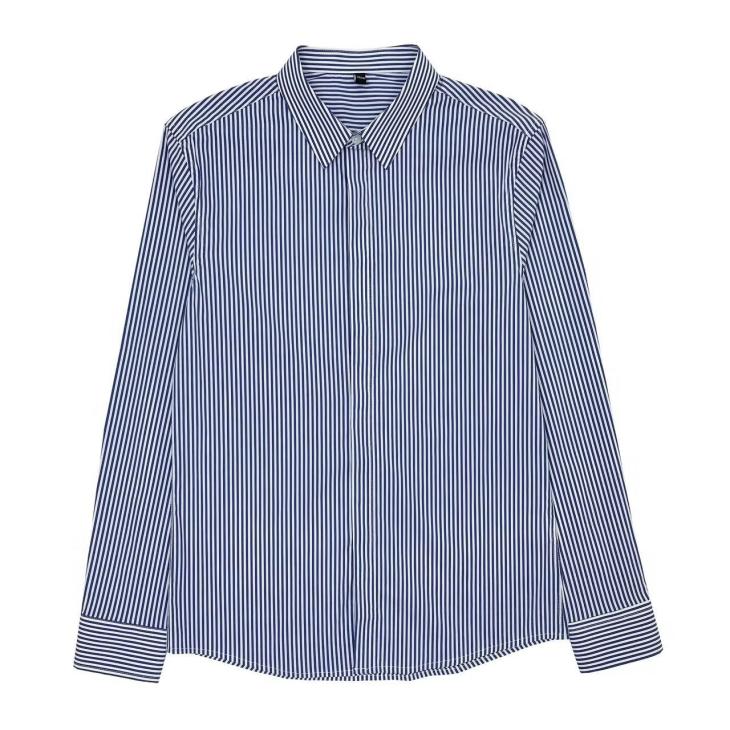 Chemise À Rayures  | Chemises Homme Chemises Bleu